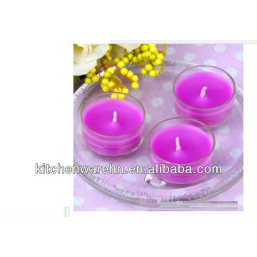 haonai hot sale!candles with party glass cup